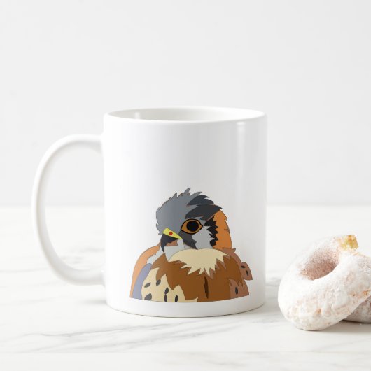 Valkvogel Valk Koffiemok (Met donut)
