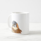 Valkvogel Valk Koffiemok (Voorkant links)