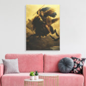 Valkyrie, 1865 (olie op canvas) canvas afdruk (Insitu (Woonkamer))