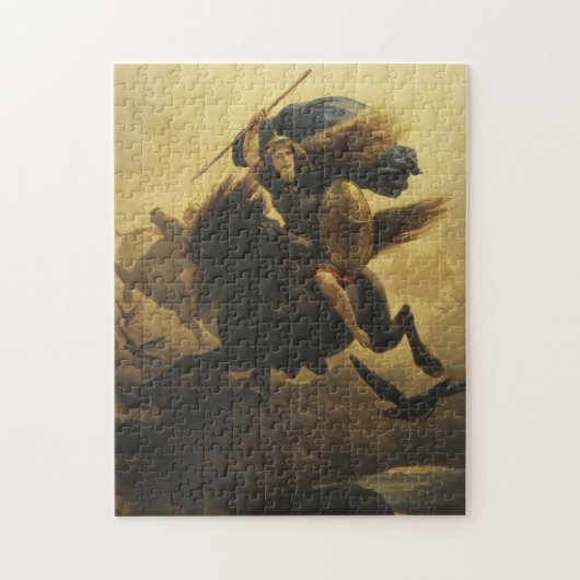 Valkyrie, 1865 (olie op canvas) legpuzzel (Verticaal)