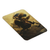 Valkyrie, 1865 (olie op canvas) magneet (Rechterzijde)
