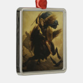 Valkyrie, 1865 (olie op canvas) metalen ornament (Rechts)