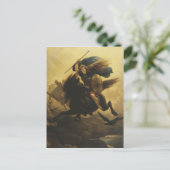 Valkyrie, 1865 (olie op doek) briefkaart (Staand voorkant)