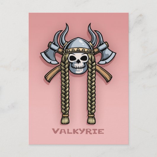 Valkyrie Briefkaart (Voorkant)