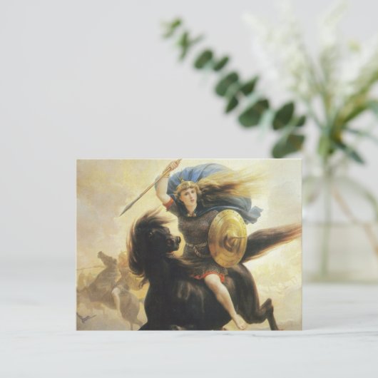 Valkyrie Briefkaart (Staand voorkant)