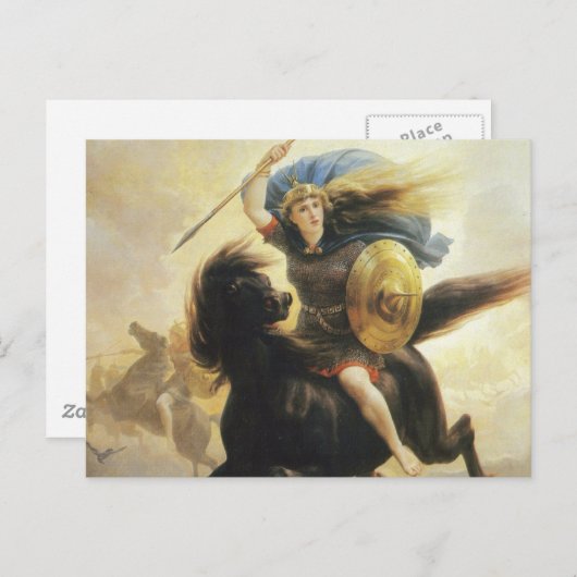 Valkyrie Briefkaart (Voorkant / Achterkant)