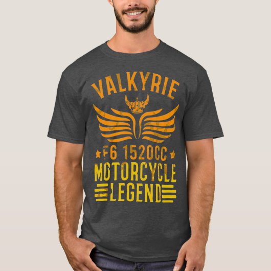 Valkyrie F6 1520cc Motorcycle Legend Gift voor een T-shirt (Voorkant)