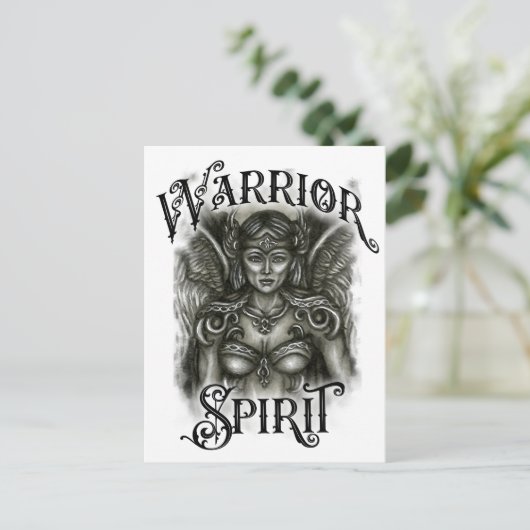 Valkyrie Light Briefkaart (Staand voorkant)