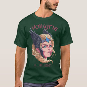 Valkyrie maar Violent Shield Maiden T-shirt
