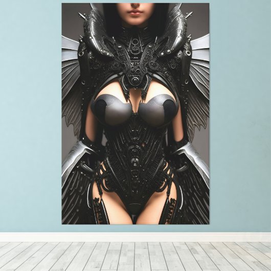 Valkyrie Mode Week 011 Canvas Afdruk (Insitu (Houten vloer))