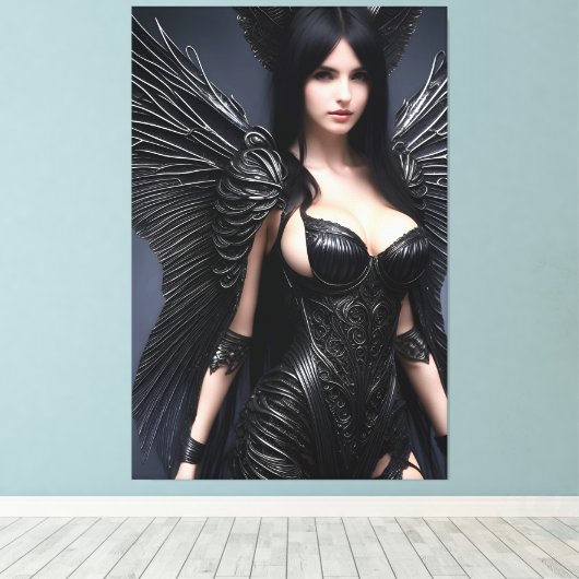 Valkyrie Mode Week 015 Canvas Afdruk (Insitu (Houten vloer))