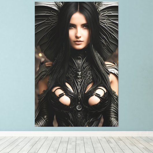 Valkyrie Mode Week 033 Canvas Afdruk (Insitu (Houten vloer))