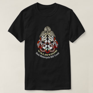 Valkyrie motor Celtic Explorer donker T-shirt