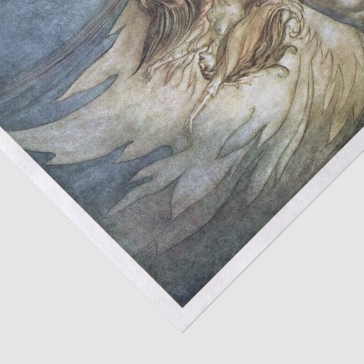 Valkyrie-ontvlechting van afbeelding tissuepapier (Detail)