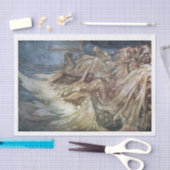 Valkyrie-ontvlechting van afbeelding tissuepapier (Craft)