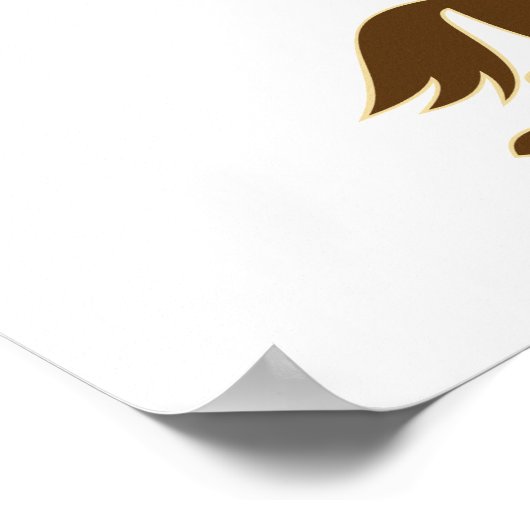 Valkyrie Riding Horse Retro Poster (Hoek)