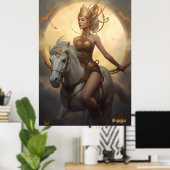 Valkyrie Sigrún Poster (Thuiskantoor)