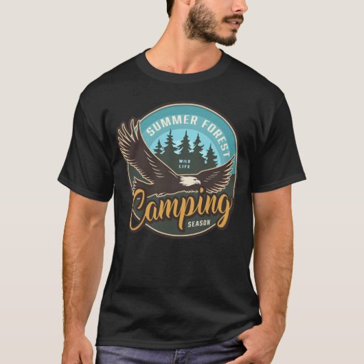 VALKYRIE SUMMER FOREST CAMPING SEASON boy T-shirt (Voorkant)