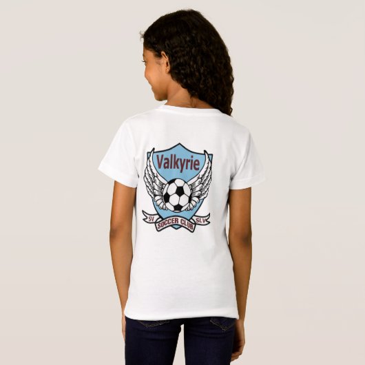Valkyrie Youth fitting t shirt (Achterkant volledig)