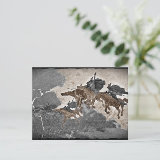 Valkyries in het Storm Briefkaart (Staand voorkant)