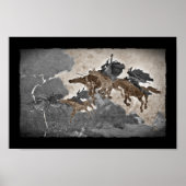 Valkyries in het Storm Poster (Voorkant)