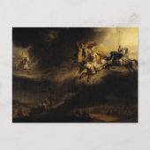 Valkyries in strijd met Johan Sandberg Briefkaart (Voorkant)