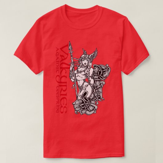 Valkyries Tegen T-shirt (Design voorkant)