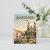 Valladolid Mexico Briefkaart (Staand voorkant)