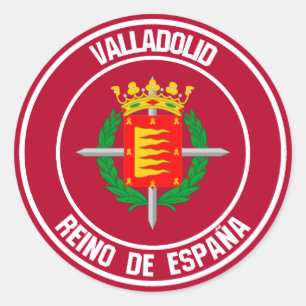 Valladolid Round Emblem Ronde Sticker