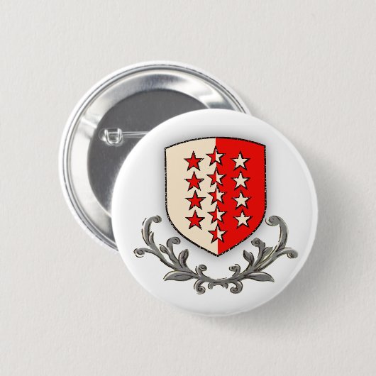 Vallais Ronde Button 5,7 Cm (Voorkant /achterkant)
