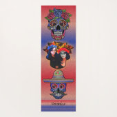 Vallarta Catrinas 1718 Yogamat (Achterkant)