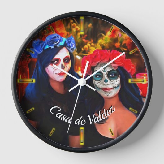 Vallarta Catrinas met bloemen en kaarsen 1718 (Voorkant)