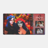 Vallarta Catrinas met bloemen en kaarsen 1718 Bureaumat (Voorkant)