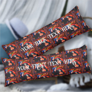 Vallarta Catrinas met bloemen en kaarsen 1718 Lichaamskussen