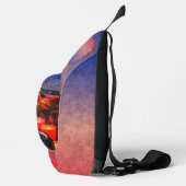 Vallarta Catrinas met bloemen en kaarsen 1718 Sling Bag (Rechts)