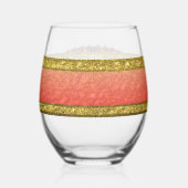 Vallarta Catrinas met bloemen en kaarsen 1718 Wijnglas Zonder Voet (Achterkant)