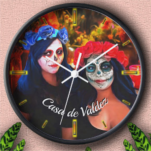 Vallarta Catrinas met Bloemen & Kaarsen 1718