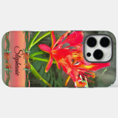 Vallarta Flaming Beauty 1583 Case-Mate iPhone Case (Achterkant (horizontaal))