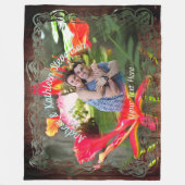 Vallarta Flaming Beauty 1583 Fleece Deken (Voorkant)