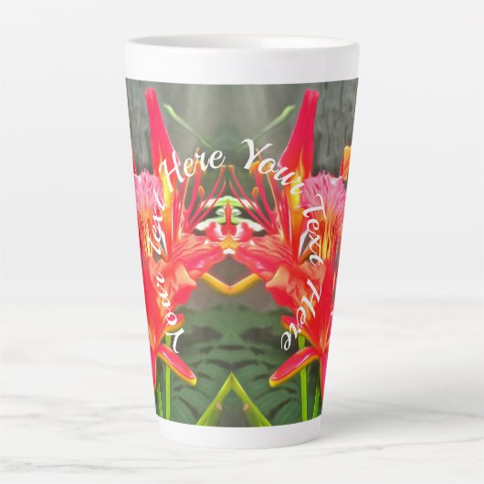 Vallarta Flaming Beauty 1583 Latte Mok (Voorkant)