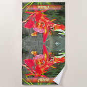 Vallarta Flaming Beauty 1583 Strandlaken (Voorkant)