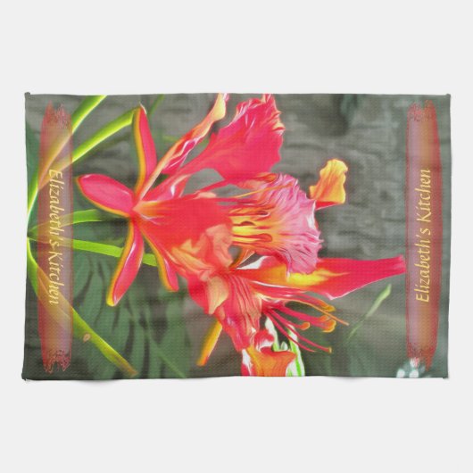 Vallarta Flaming Beauty 1583 Theedoek (Horizontaal)