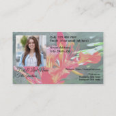 Vallarta Flaming Beauty 1583 Visitekaartje (Achterkant)