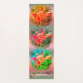 Vallarta Flaming Beauty 1583 Yogamat (Achterkant)