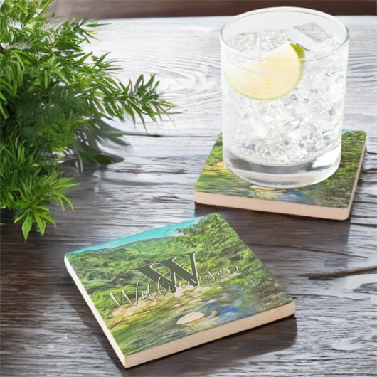 Vallarta River South 0366 Stenen Onderzetter