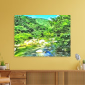 Vallarta Zuid-0366 art Canvas Afdruk (Insitu (Woonkamer))