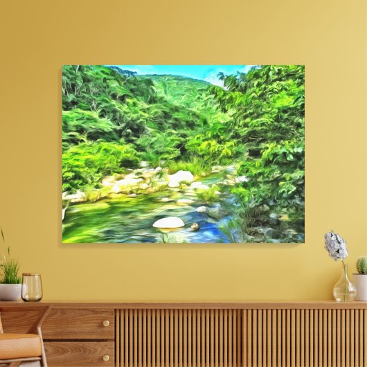 Vallarta Zuid-0366 art Canvas Afdruk (Insitu (Woonkamer))