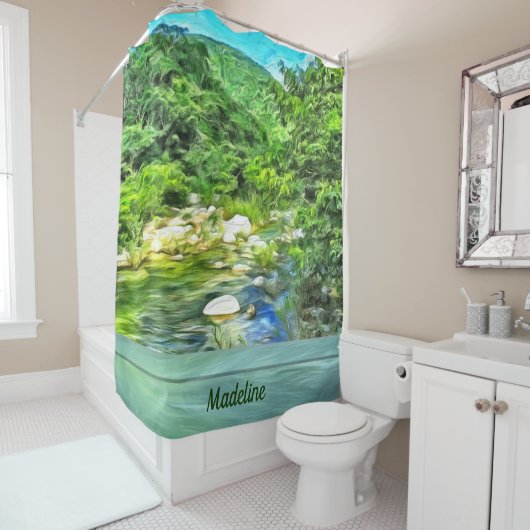 Vallarta Zuid-0366 Douchegordijn (In situ)