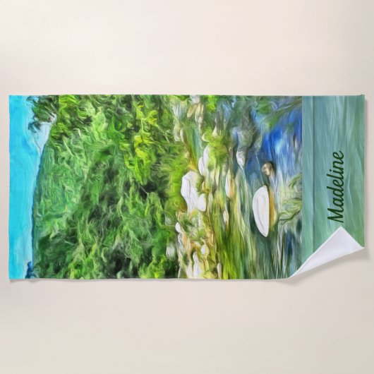 Vallarta Zuid-0366 Strandlaken (Voorkant)