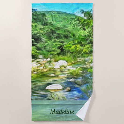 Vallarta Zuid-0366 Strandlaken (Voorkant)